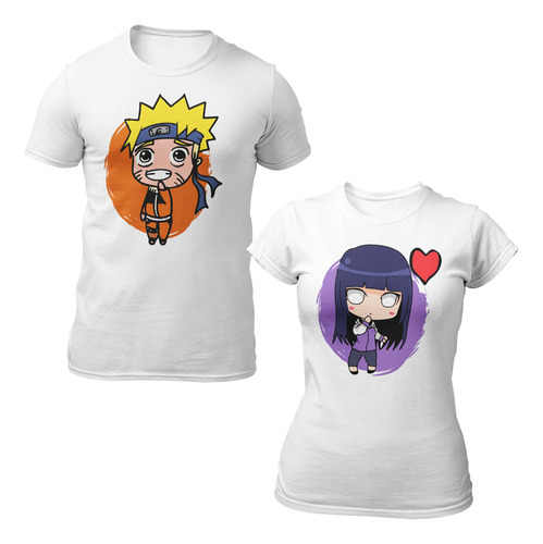 Playeras Para Parejas - Luv - Anime - Naruto Y Hinata 3