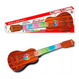 Juguete Guitarra Luces Sonido Niños Regalo Instrumento