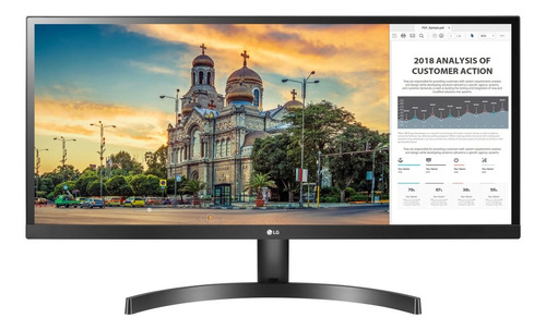 Monitor Gamer LG Ultrawide 29wl500 Led 29  Negro 100v/240v