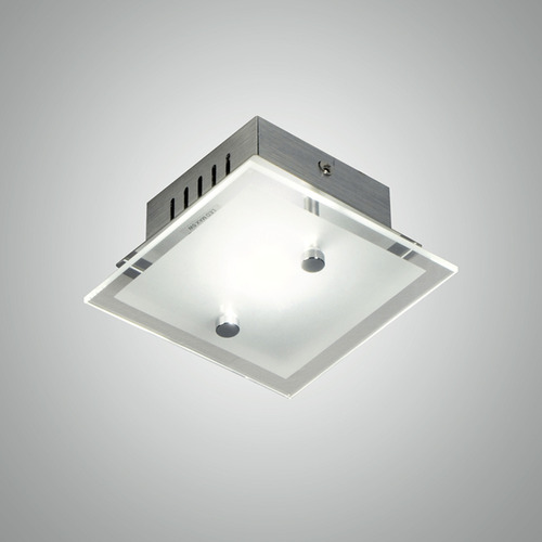 Plafon De Vidrio Suspendido Led 5w Luz Calida Pl.gl1 Gmg.