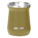 Mate Acero Doble Pared Inoxidable Waterdog Zoilo 160cc Color Verde Oliva Og Liso