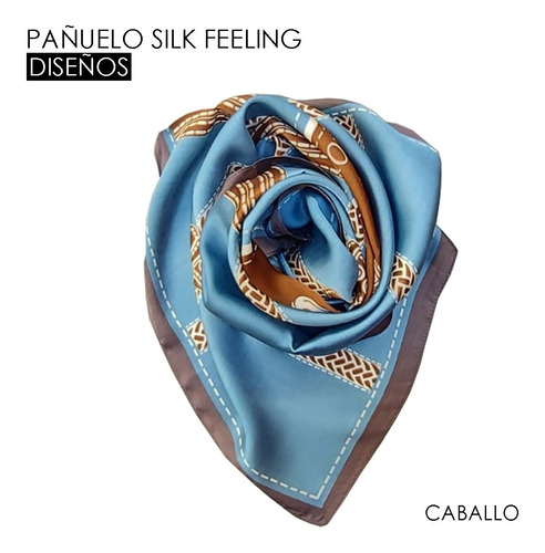 Pañuelo Silk Feeling / 70x70 / Caballo