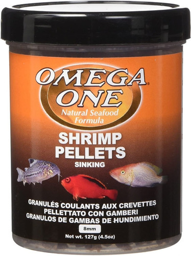 Shrimp Pellets Comida Alimento Peces Gamba Acuario 127gr