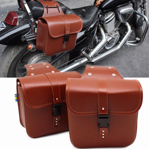 Bolsa De Sillín Universal Retro Para Motocicleta Eléctrica