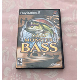 Cabela Monster Bass Juego Original Playstation 2 Ps2 