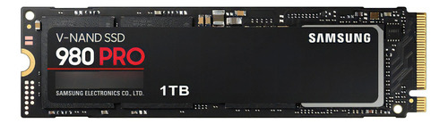  Ssd 1tb M.2 Pcle 4.0 7000mb/s Samsung 980 Pro Color Negro