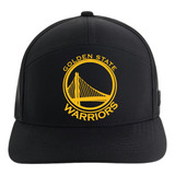 Gorra Golden State Warrirors 5 Paneles Premiun Black