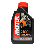 Aceite Motul 10w40 7100 100% Sintético Para Moto 4t 1 Litro