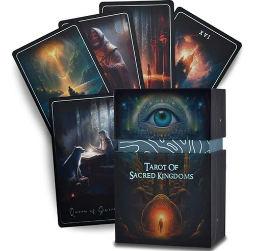 Tarot - Mazo De 78 Cartas Con Guía Y Cartas Oráculo Para Res