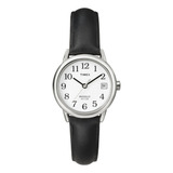 Reloj Timex T2h331 Indiglo Con Correa De Piel Para Mujer, Ne