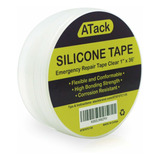 Atack Silicone Self Fusing Tape 1-pulgada X 36-foot (clear) 