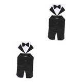 Set De 2 Esmoquines For Mascotas, Esmoquin De Boda, Perro P