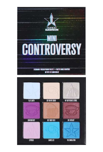 Jeffree Star Cosmetics Mini Controversy Paleta, 100%original