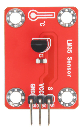 Módulo De Sensor De Temperatura Lm35 Compatible Con El Módul