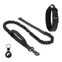 Collar + Correa Reforzado Perro Waggs Tactico Porta Airtag Negro Liso L | MercadoLibre