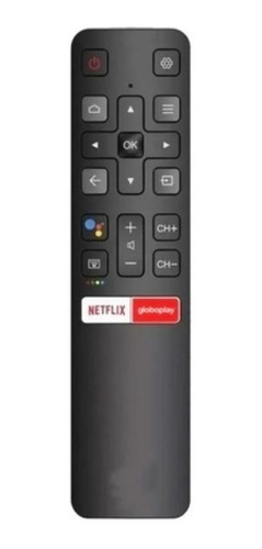 Atacado 5 Controle Compatível Tcl Smart Netflix Globoplay 