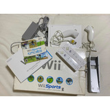 Nintendo Wii Branco Completo Com Caixa, Acessórios E Jogos
