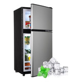 Ootday Refrigerador Compacto, Refrigerador De Doble Puerta D