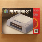 Nintendo 64 Controller Pak Memoria Original En Caja
