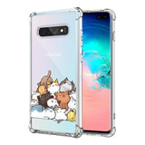 Kiomy Funda Para Samsung Galaxy S10 Plus Para Niñas, Niños Y