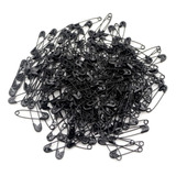 Pack De 100 Alfileres De Gancho Pin Imperdible 19mm Negro