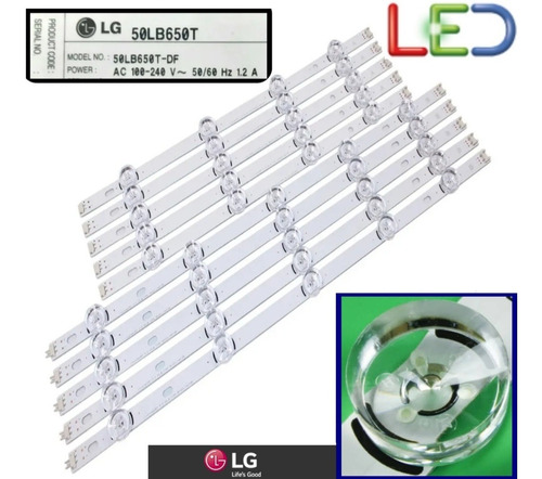 Led 's Nuevos Para LG 50lb650t 