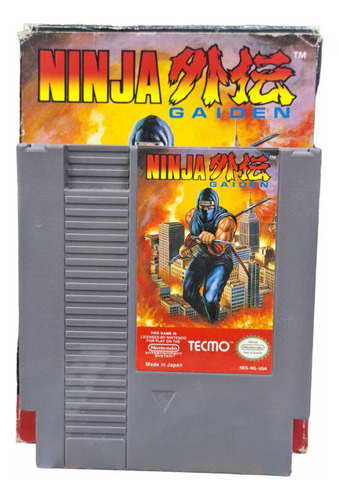 Ninja Gaiden 1 Nes Incluye Caja Y Unicel  Originales