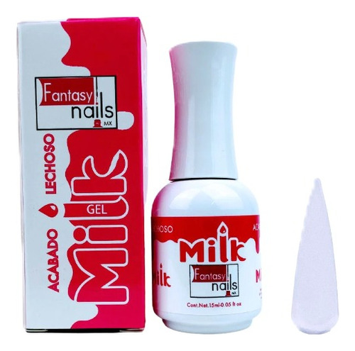 Gel Milk Lechoso Fantasy Nails Brillante 
