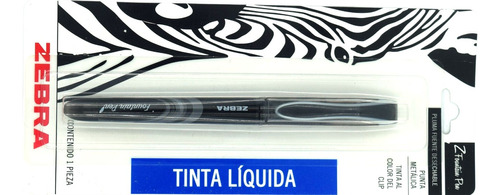 Boligrafo Punta Fuente Stick Negro Blt Zebra 1 Pieza