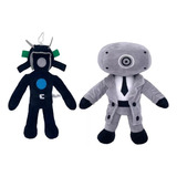 2x Skibidi Wc Cámara Hombre Peluches