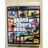 Gta 5 Ps3 Físico Original Completo A Nuevo Solo Se Probo