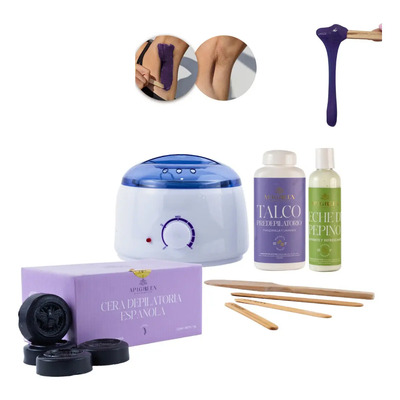 Kit De Depilación Cera Española Apigreen 1 Kg Profesional | Envío gratis