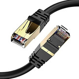 Cable Patch Cord Rj45 Cat 8 3 Mts Sftp 2000mhz 40 Gbps