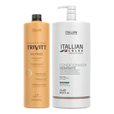 Selagem Itallian Trivitt 1 Litro + Condicionador Hidratante
