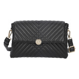 Bandolera Secret Milan Fw24 Negro M