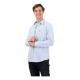 Camisa Hombre American Eagle Manga Larga Varias Opciones