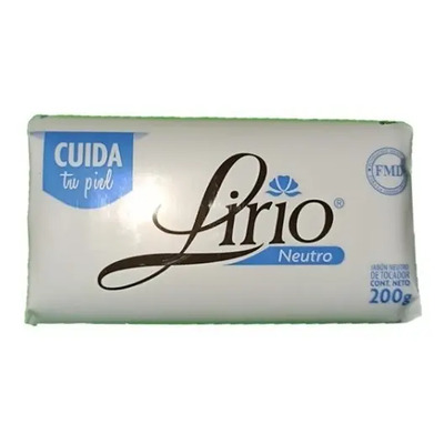 Jabón Lirio Neutro 200g Dermatológicamente Testeado Hipoalergénico | MercadoLibre