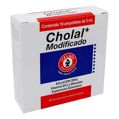 Cholal Modif Oral 5ml Amp C10 | Meses sin interés