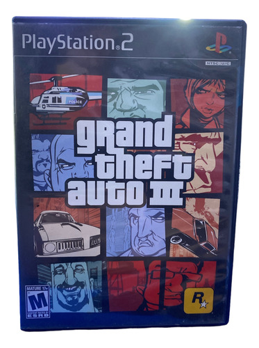 Grand Theft Auto 3  Para Play 2 Jogo 100 Original Americano