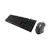 Kit Teclado Y Mouse Aoas M-300 Retroiluminado 