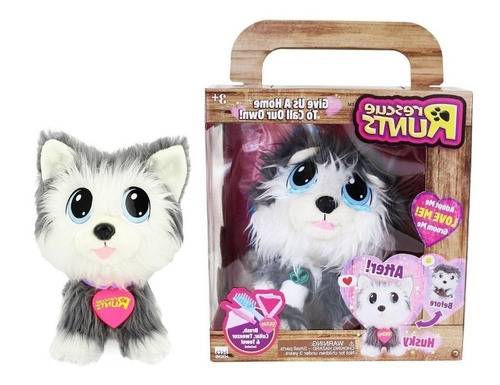 Peluche Rescue Runts Original Husky Siberiano