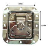 Kit Com 2 Fecho Borboleta Para Case 10,5x10,5cm Klight