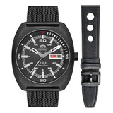 Relógio Orient Automático Kit Lançamento + Pulseira De Couro