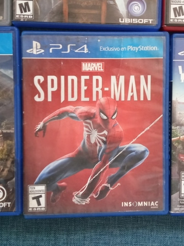 Juego Spiderman Para Ps4 Usado Fisico