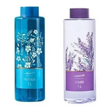 2 Avon Colônia Refrescante Lavanda + Prety Blue Aquavibe 1 L