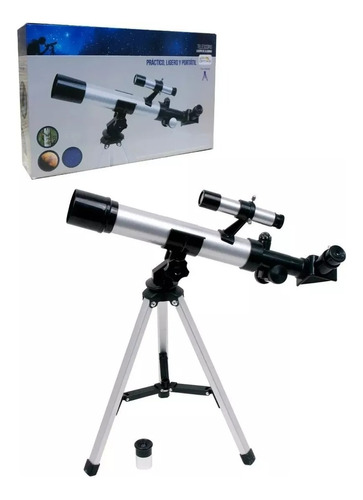 Telescopio Refractor Ligero Aluminio Con Trípode Optiks 2316