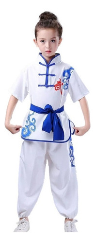 Camisa De Wushu Uniform For Niños, Camisa De Kung-fu, Traje