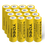 Yxzheng Baterias Aa Nicd 600mah 1.2v Recargables Para Luces 