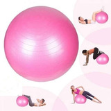 Pelota Pilates Esferodinamia 65 Cm Gimnasia Yoga Relax Color Rosa