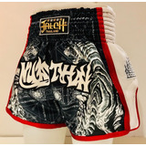 Jalch Short Muay Thai Muaythai Kickboxing Mma Kick Modelo69